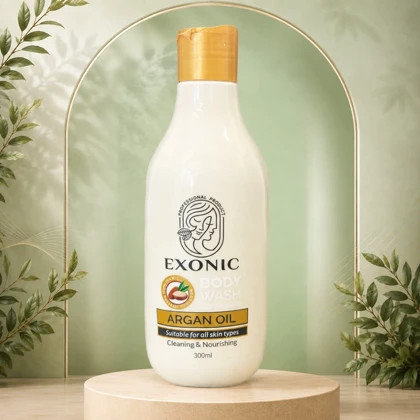 شامپو بدن کرمی روغن آرگان اکسونیک Exonic