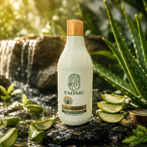 شامپو بدن عصاره آلوئه ورا اکسونیک Exonic